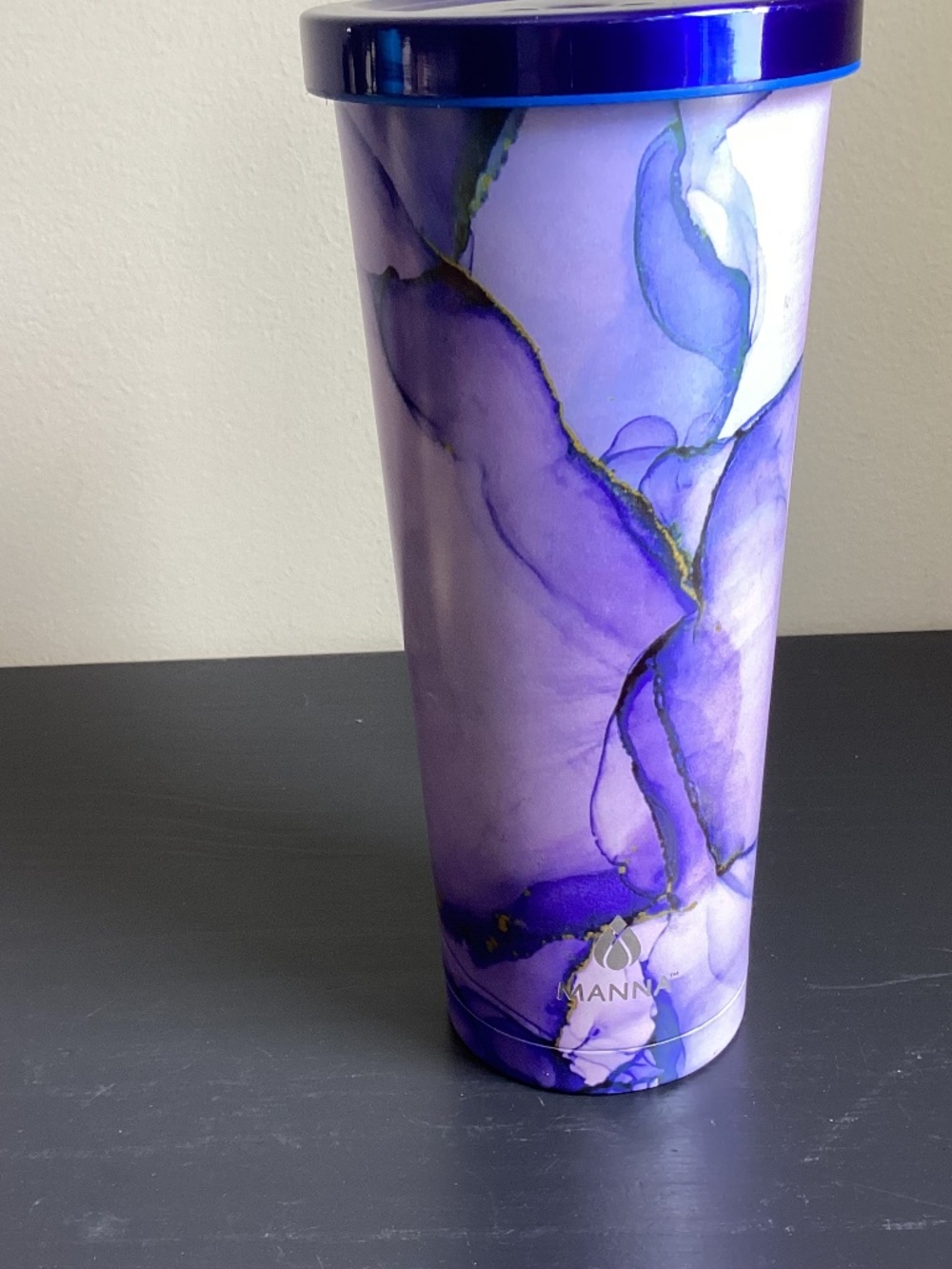 Manna Marble Pattern 24oz Tumbler Stainless Steel Insulated Twist Lid
